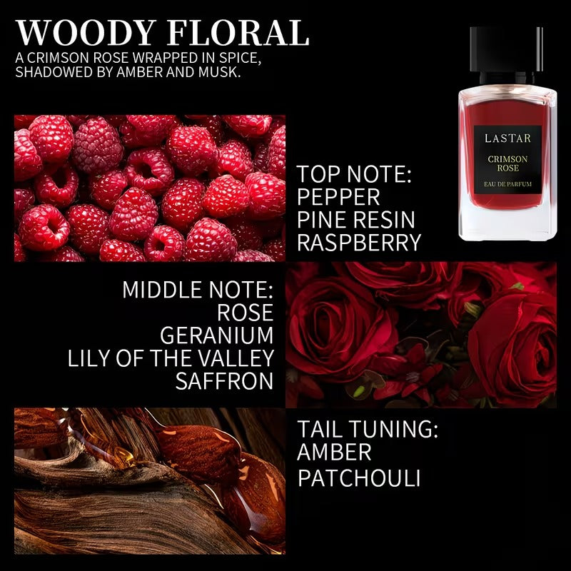LASTAR Rose Amber Perfume for Women
